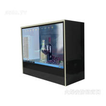 Display LCD transparente de 21,5 polegadas para publicidade